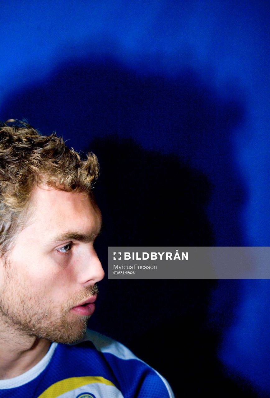 Presskonferens, Johan Elmander