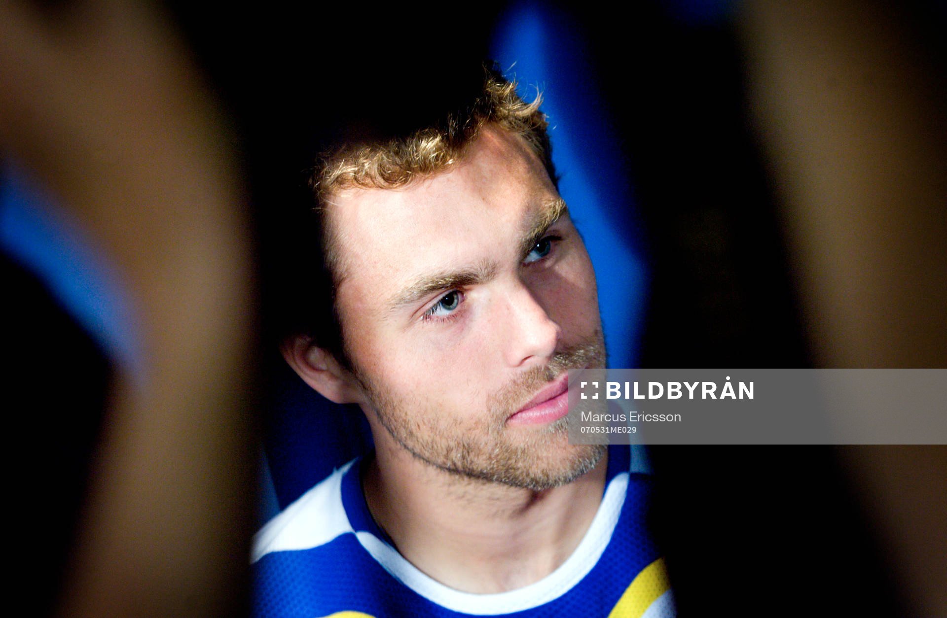 Presskonferens, Johan Elmander