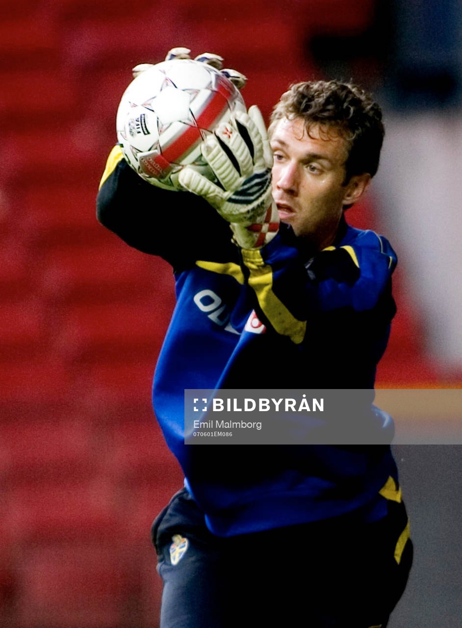 Andreas Isaksson, Sverige, målvakt