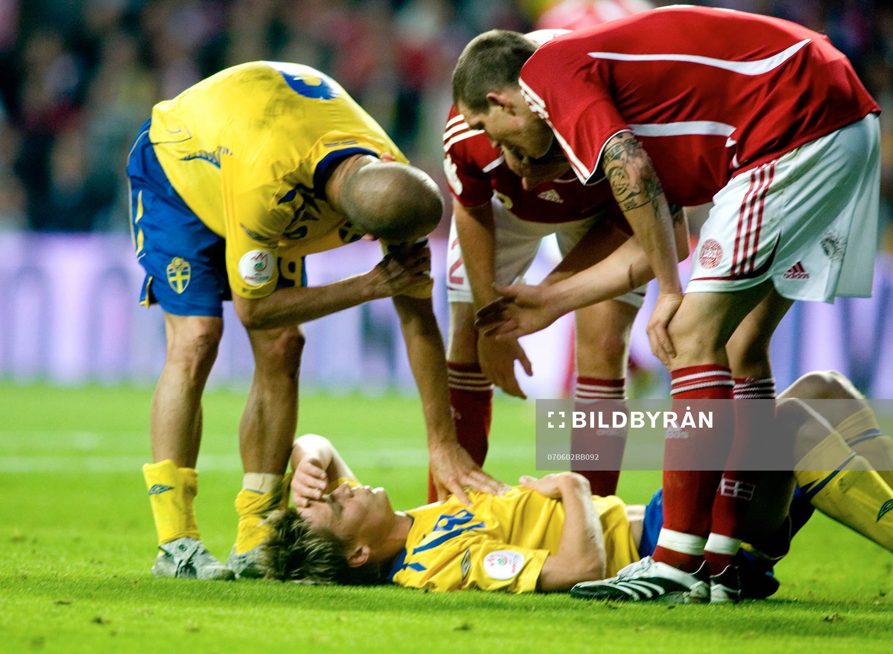 Markus Rosenberg, Sverige, skada
