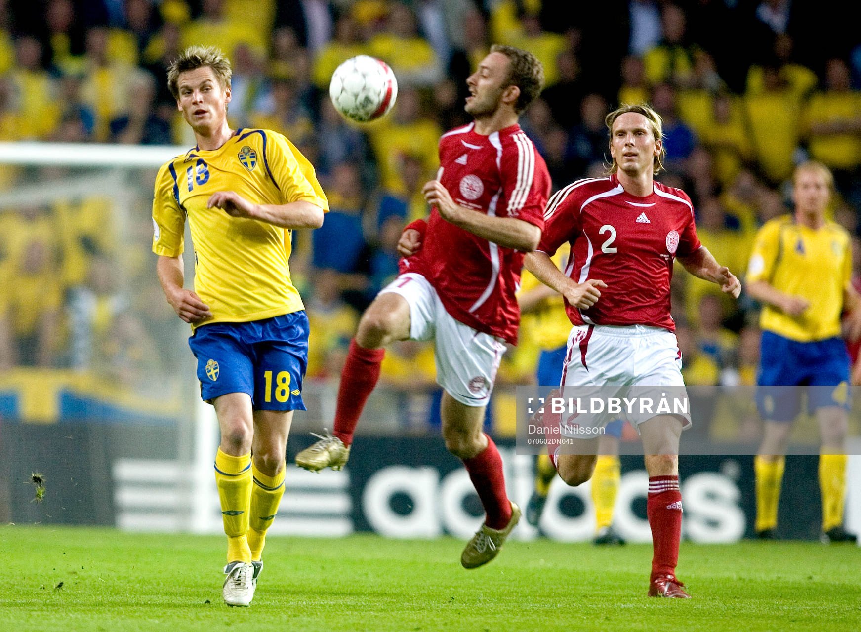 Markus Rosenberg, Sverige och Dennis Rommedahl och