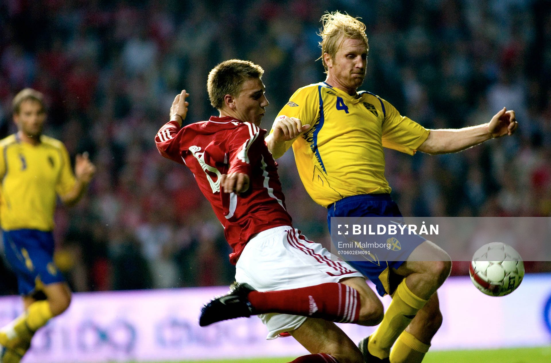 Nicklas Bendtner, Danmark och Petter Hansson, Sverige