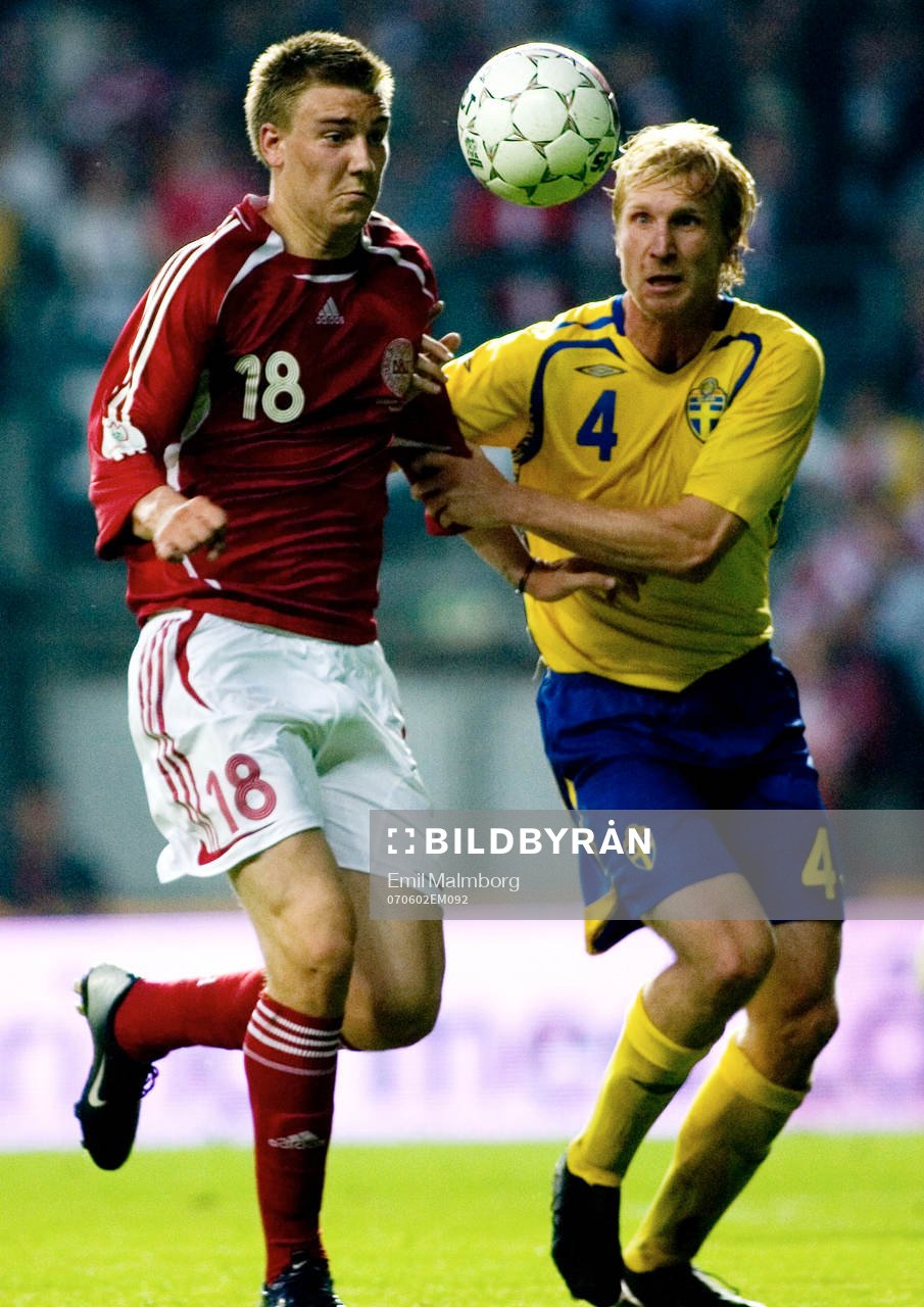 Nicklas Bendtner, Danmark och Petter Hansson, Sverige