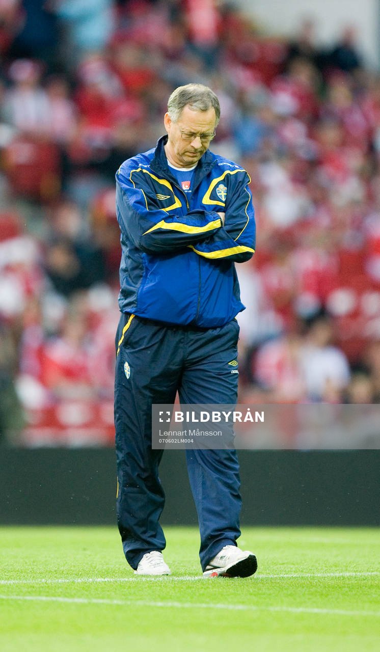 Lars Lagerbäck, förbundskapten, Sverige