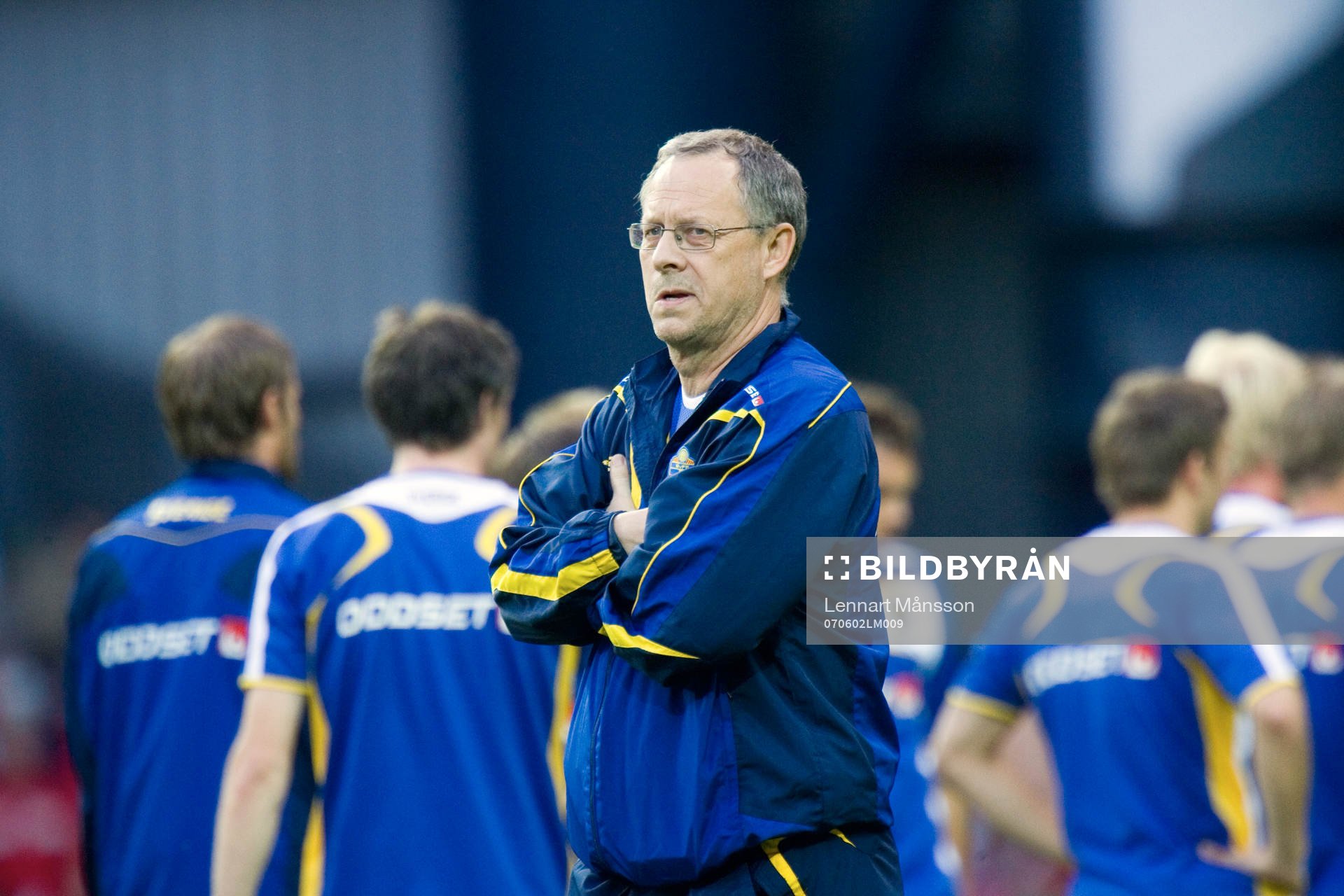 Lars Lagerbäck, förbundskapten, Sverige