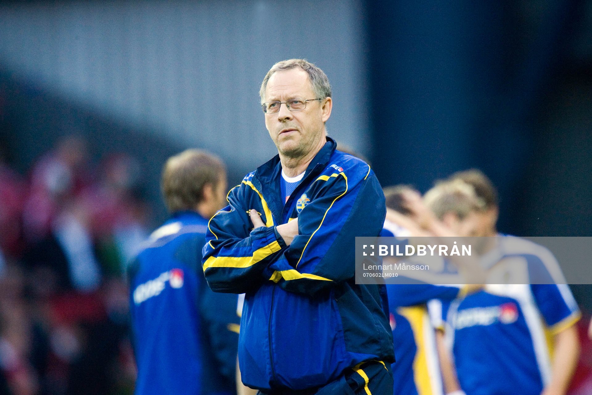 Lars Lagerbäck, förbundskapten, Sverige