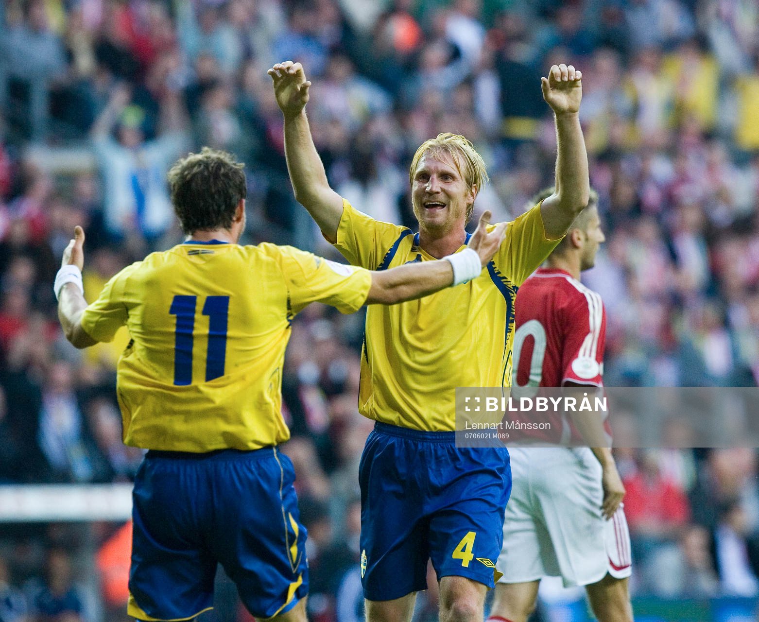 Petter Hansson, jubel
