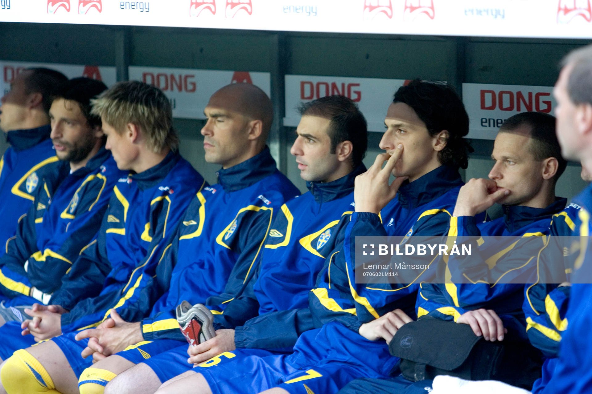 Zlatan Ibrahimovic, avbytarebänk