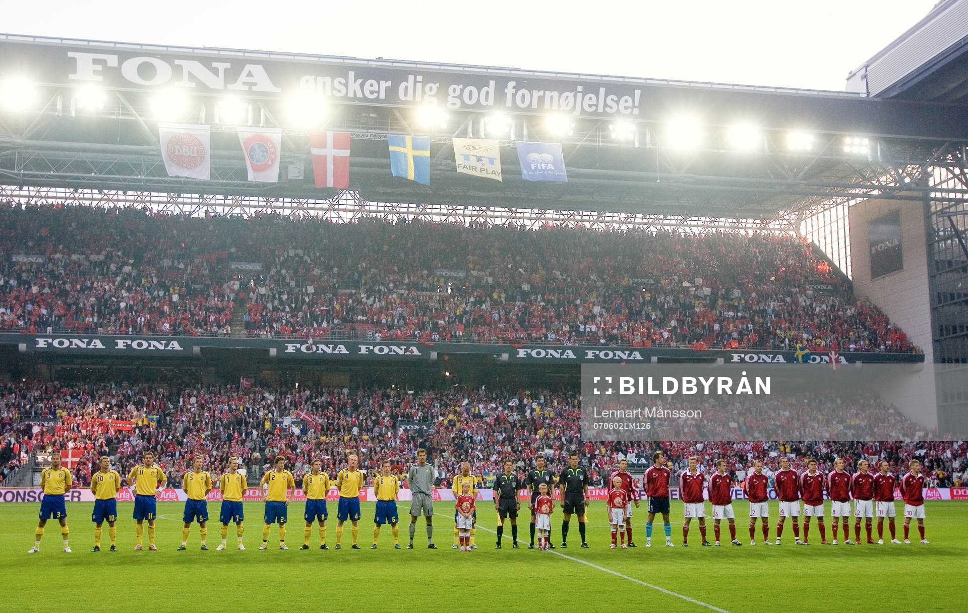 Laguppställning.  Lagbild