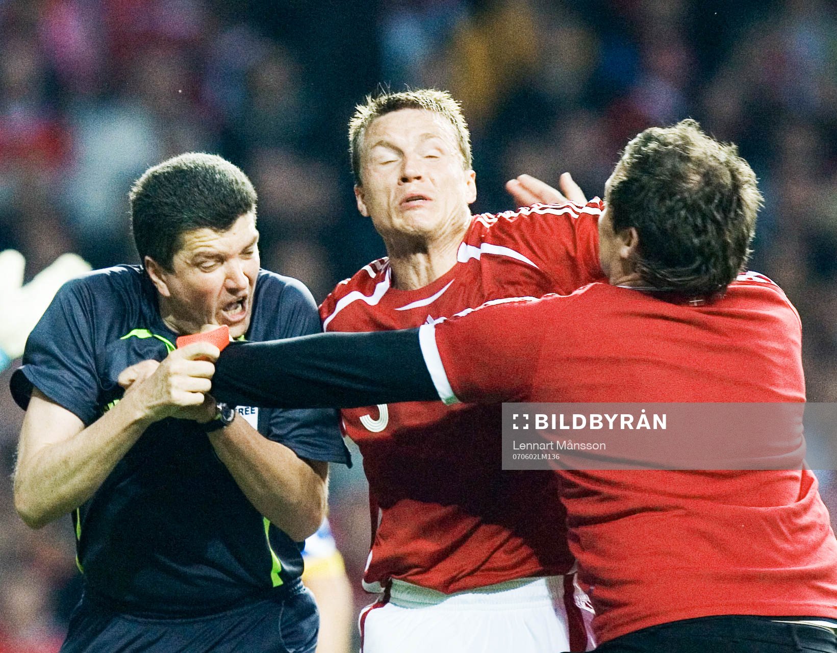 Herbert Fandel, Domare Supporter Danmark, Överfall