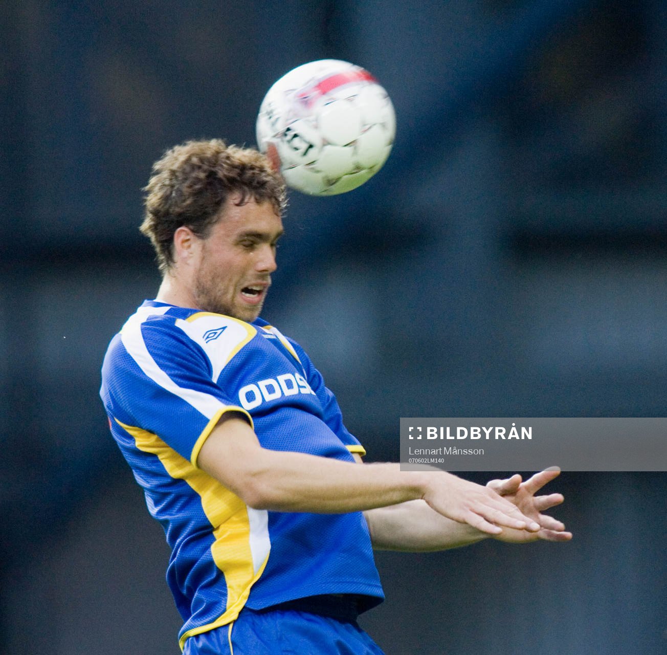Johan Elmander, Sverige. Nick