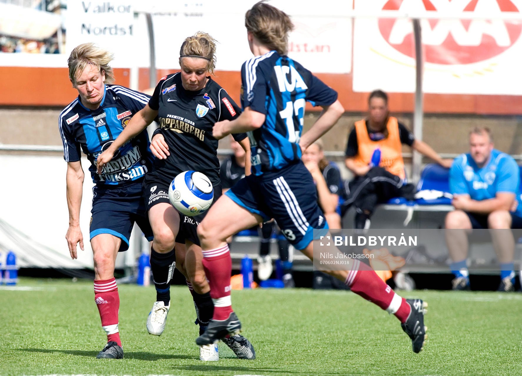 Fotboll, damallsvenskan, Kopparbergs Göteborg FC -