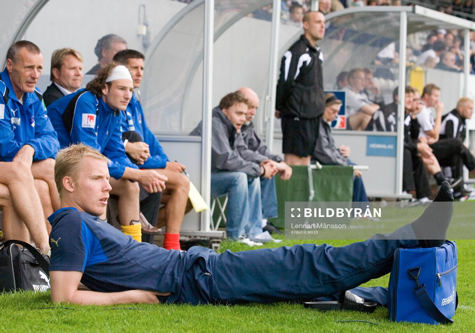 Viktor Rönneklev klev av, skadad, Mats Jingblad i