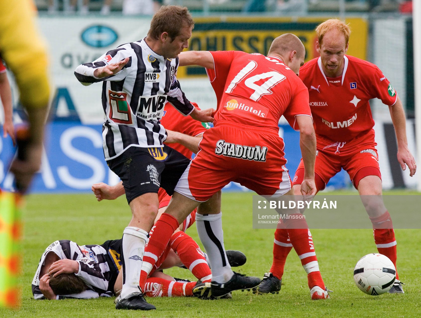 Morten Avnskjold, Landskrona, Daniel Bamberg och Magnus