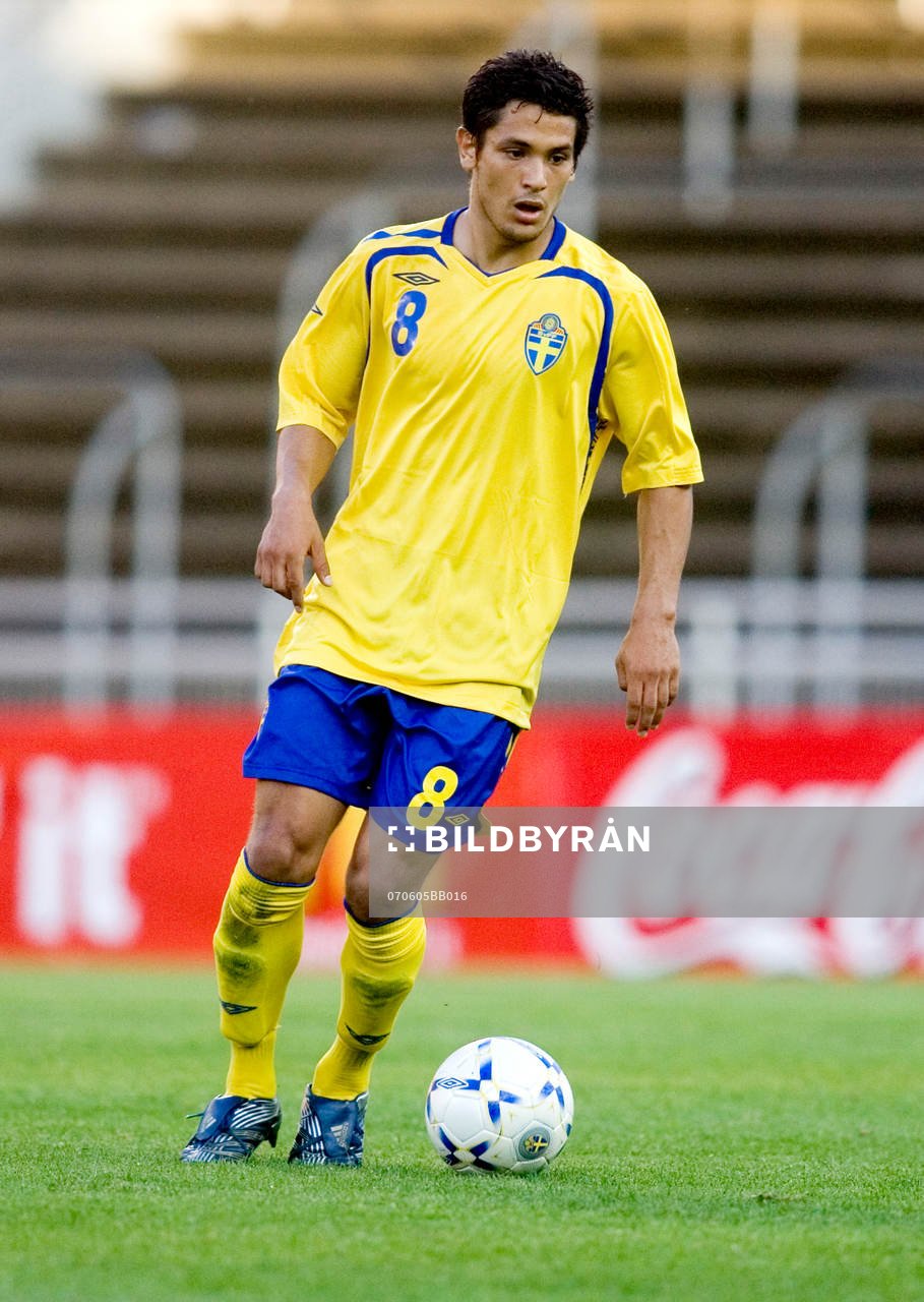 Fotboll, Landslag, U21, Andres Vasquez, Sverige