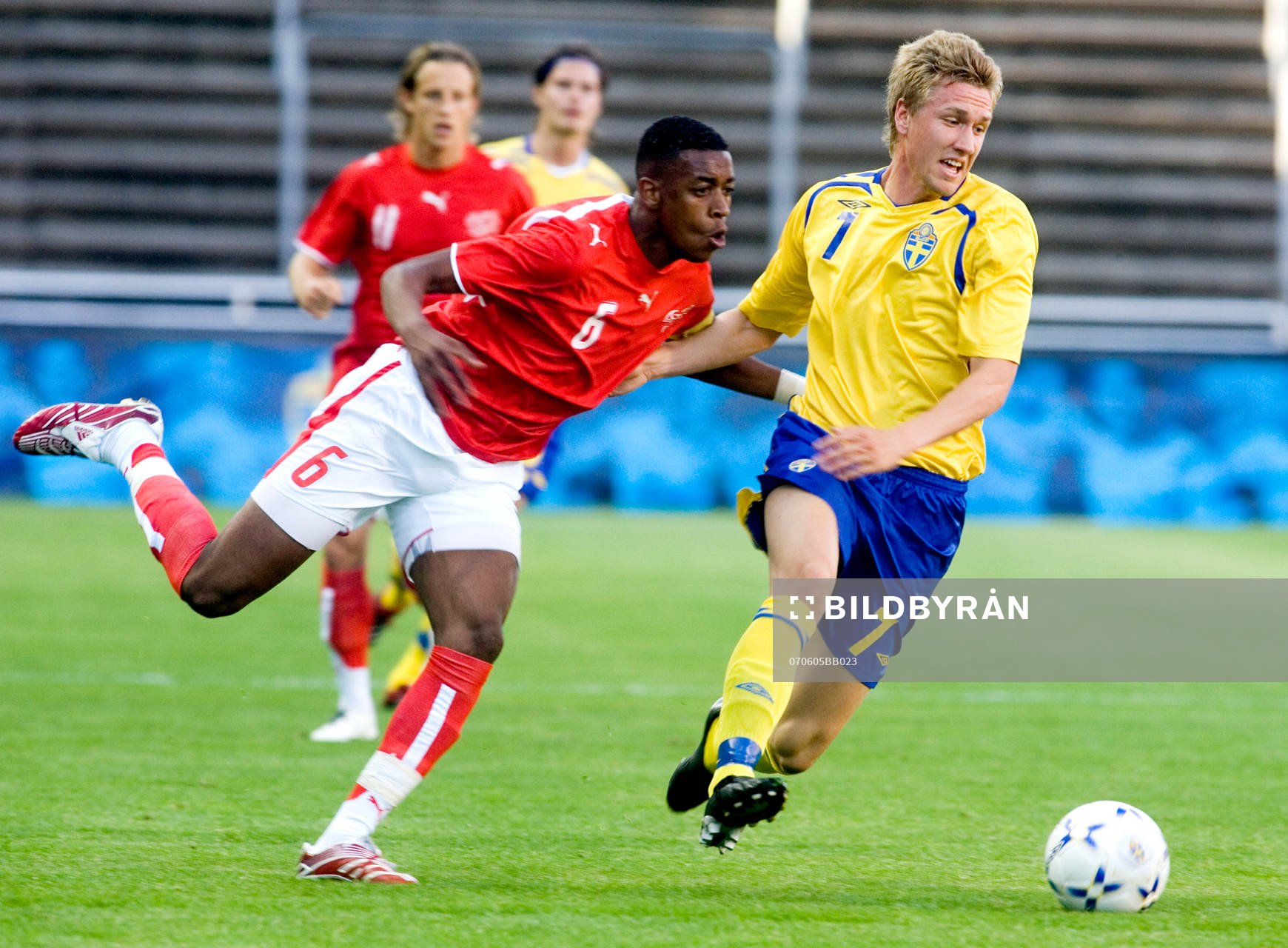 Marcus Pode, Sverige och Gelson Fernandes, Schweiz