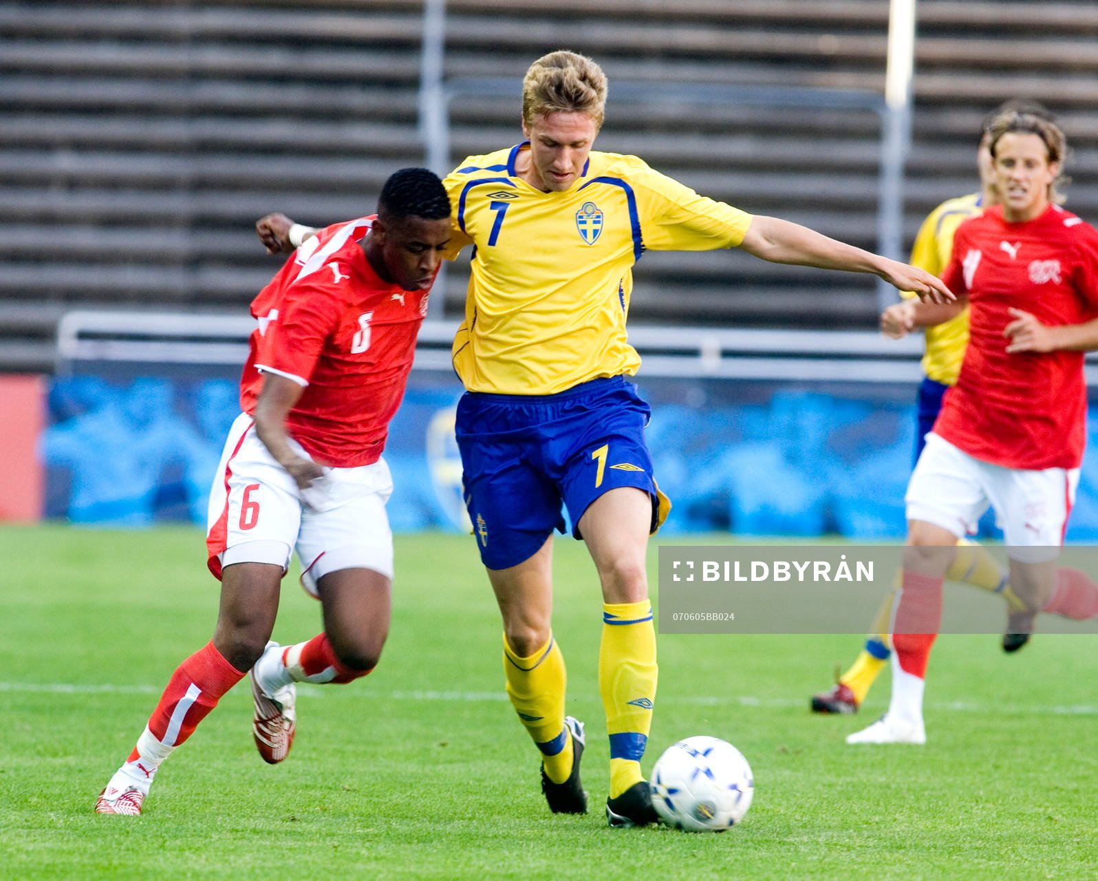 Marcus Pode, Sverige och Gelson Fernandes, Schweiz