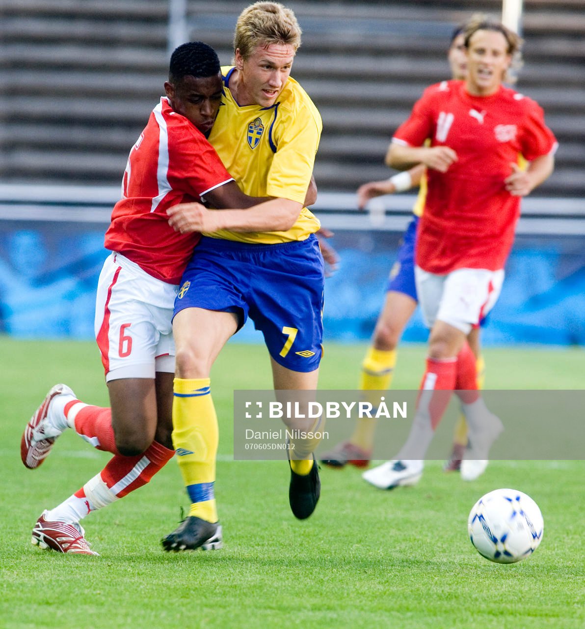 Marcus Pode, Sverige och Gelson Fernandes, Schweiz