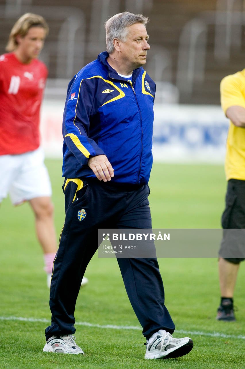 Tommy Söderberg, förbundskapten Sverige U21
