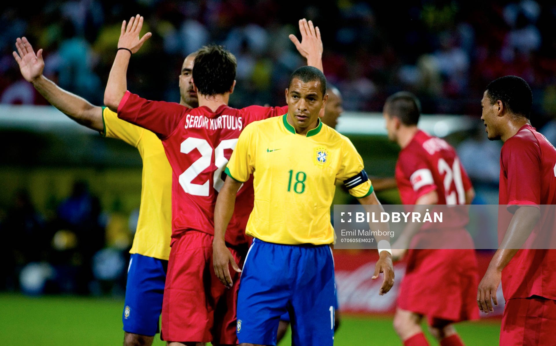 Gilberto Silva, Brasilien