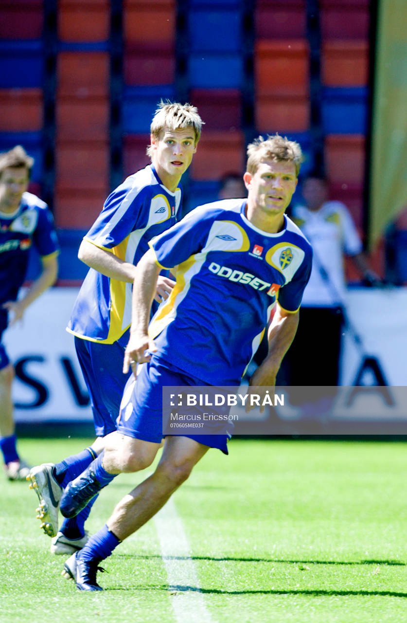 Markus Rosenberg och Marcus Allbäck, anfallspar?