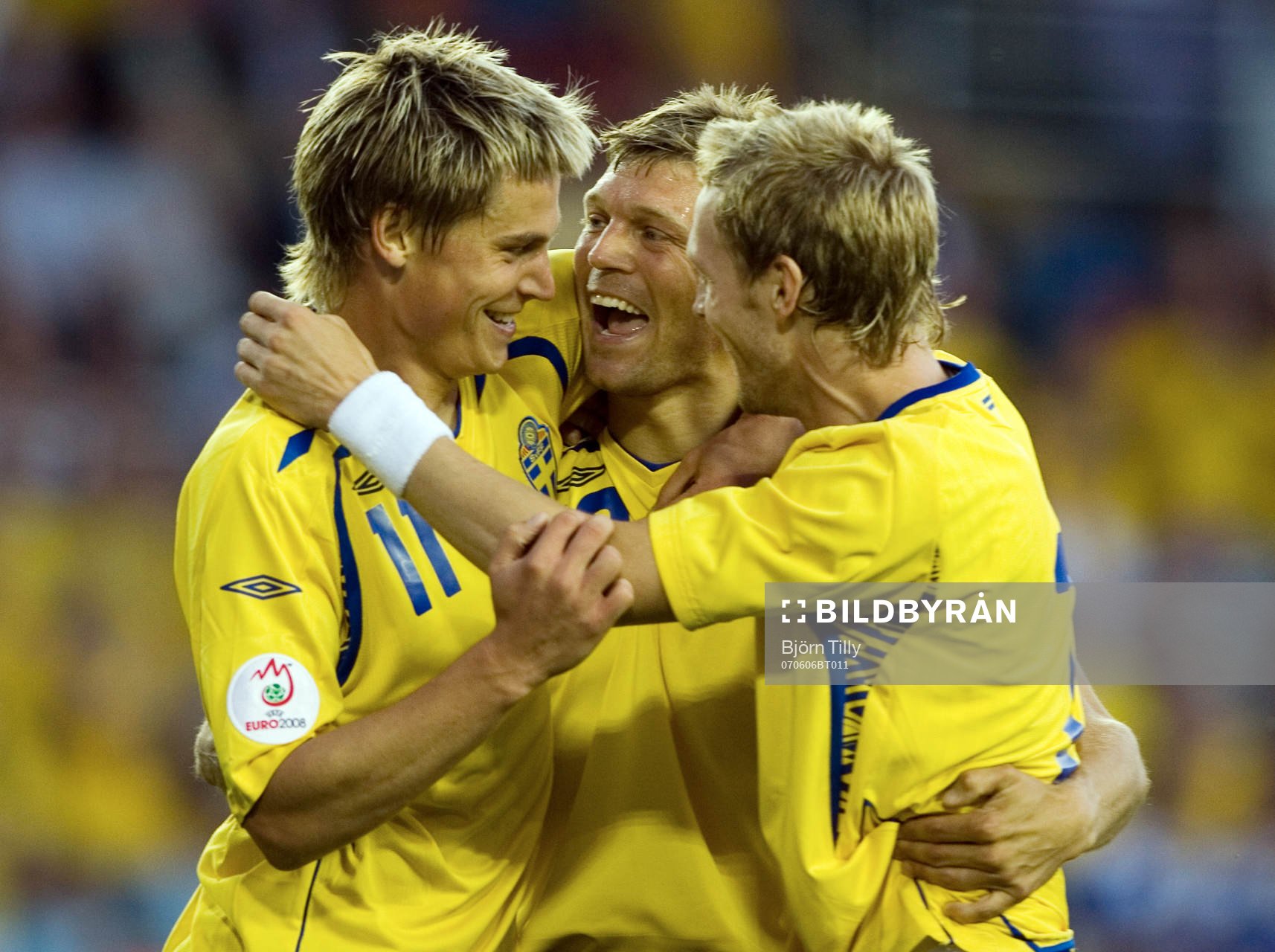 Markus Rosenberg, Marcus Allbäck och Christian
