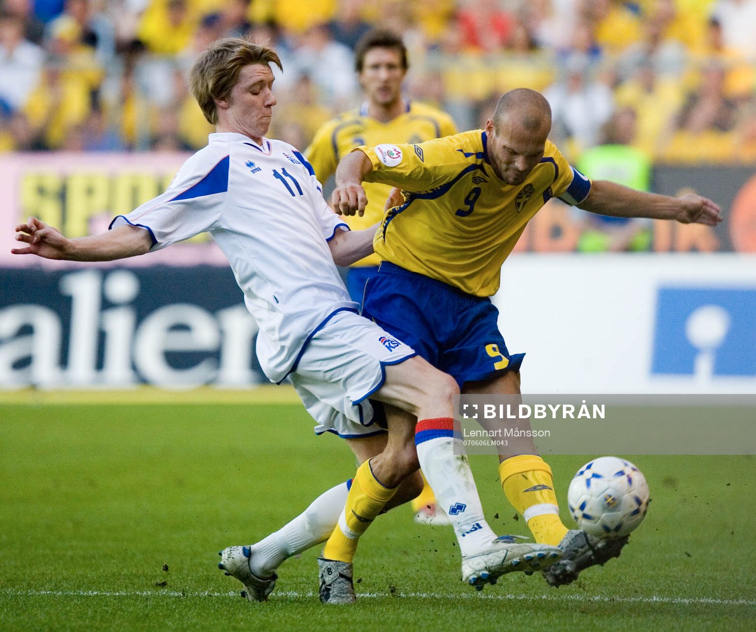 Fredrik Ljungberg och Birkir Saevarsson