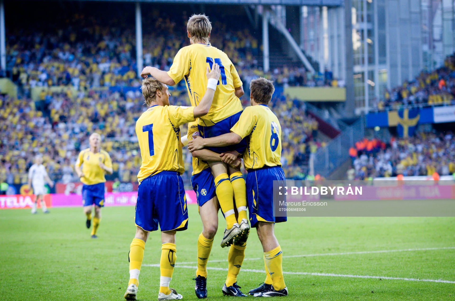 Jubel i Sverige