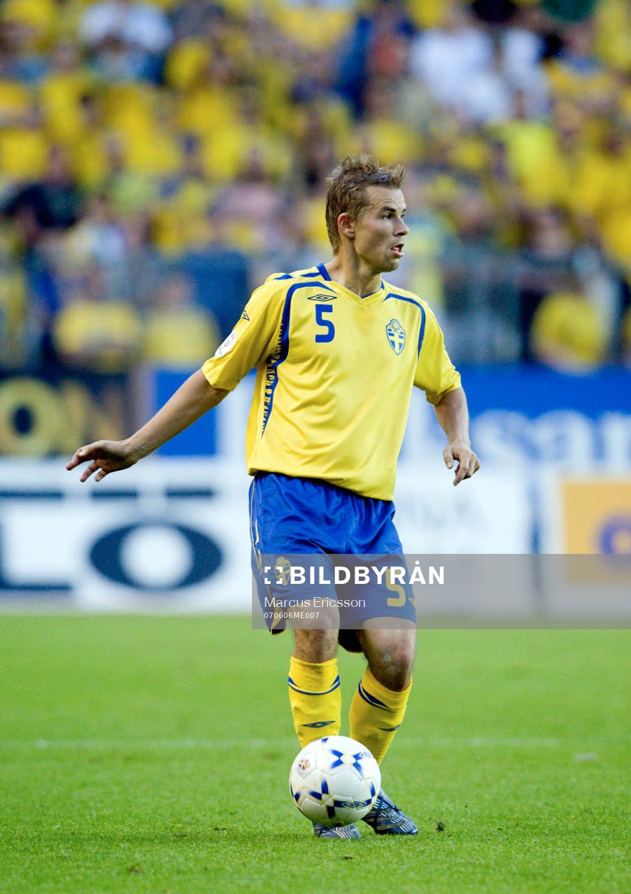Niclas Alexandersson gör sin 100:e landskamp