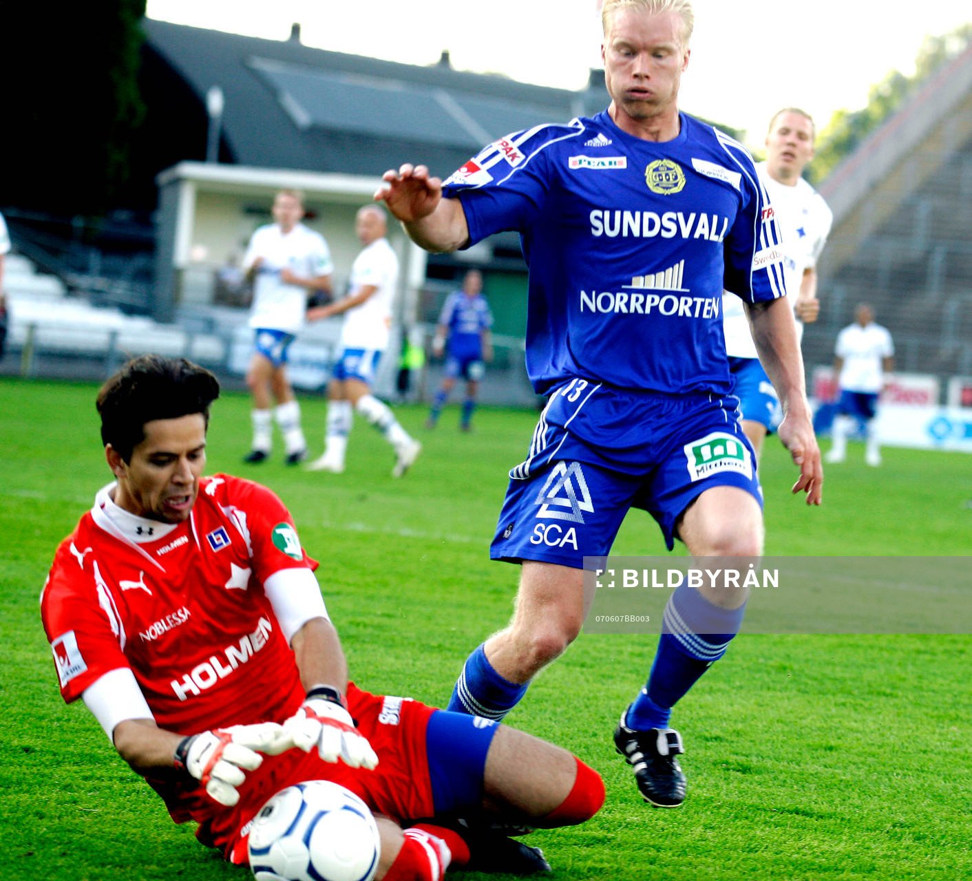 Neuredin Bakiu och Benny Mattsson