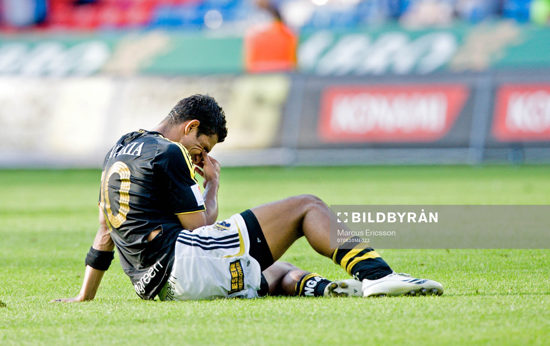 Wilton Figueiredo, AIK är missnöjd med dagens match
