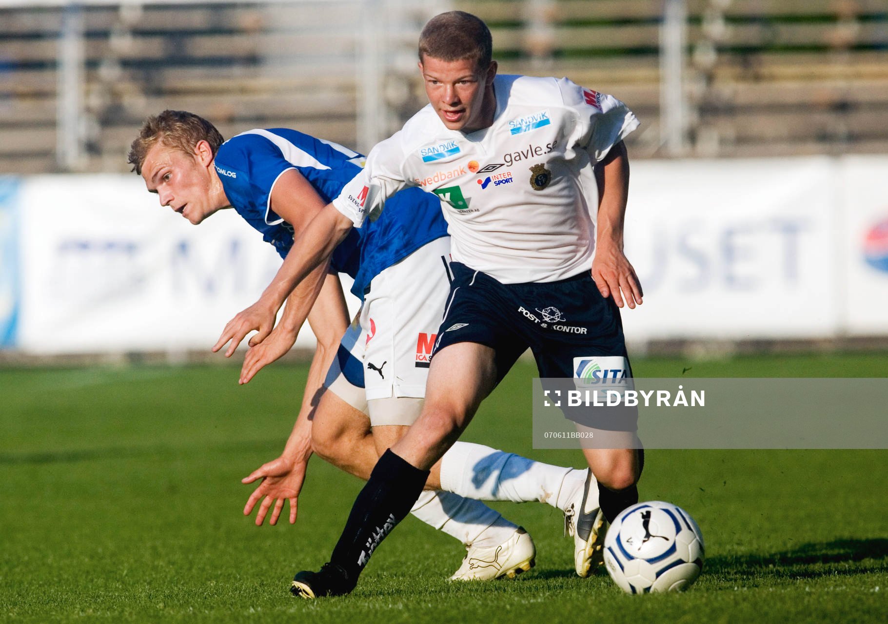 Emil Mårtensson, Trelleborg och Jonas Lantto, Gefle