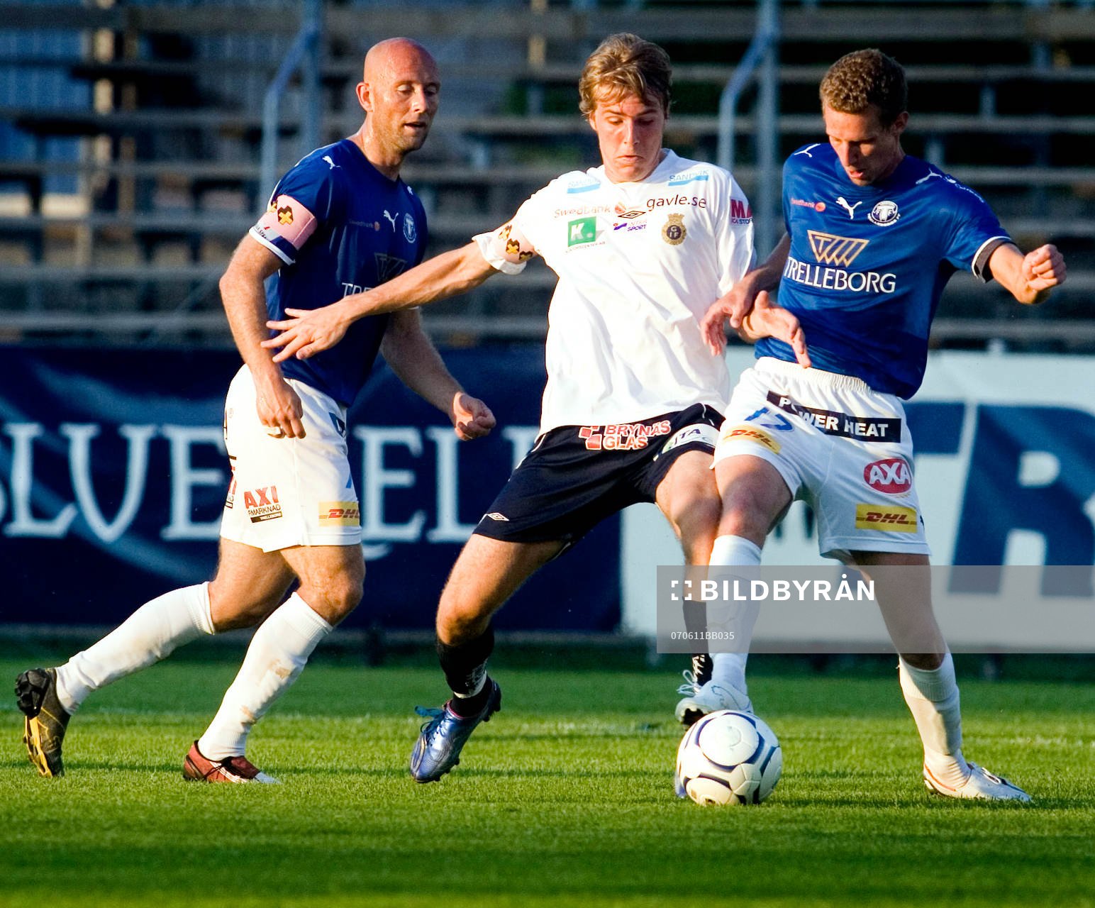 Johan Oremo, Gefle och Mattias Thylander och Thommie