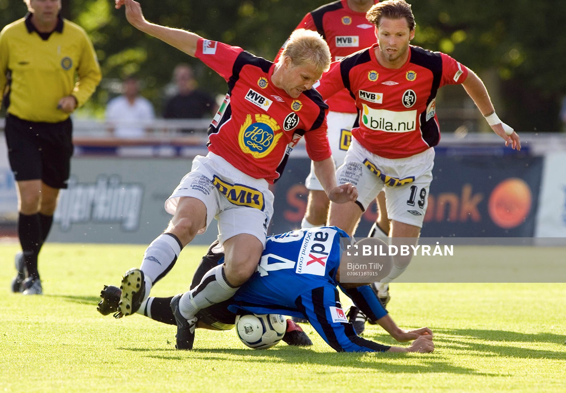 Matthias Eklund, Joakim Persson, Landskrona och Pierre