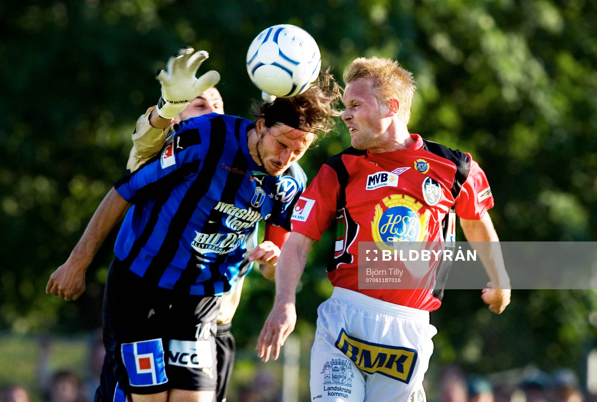 Gustaf Segerström, Sirius och Matthias Eklund, Landskrona