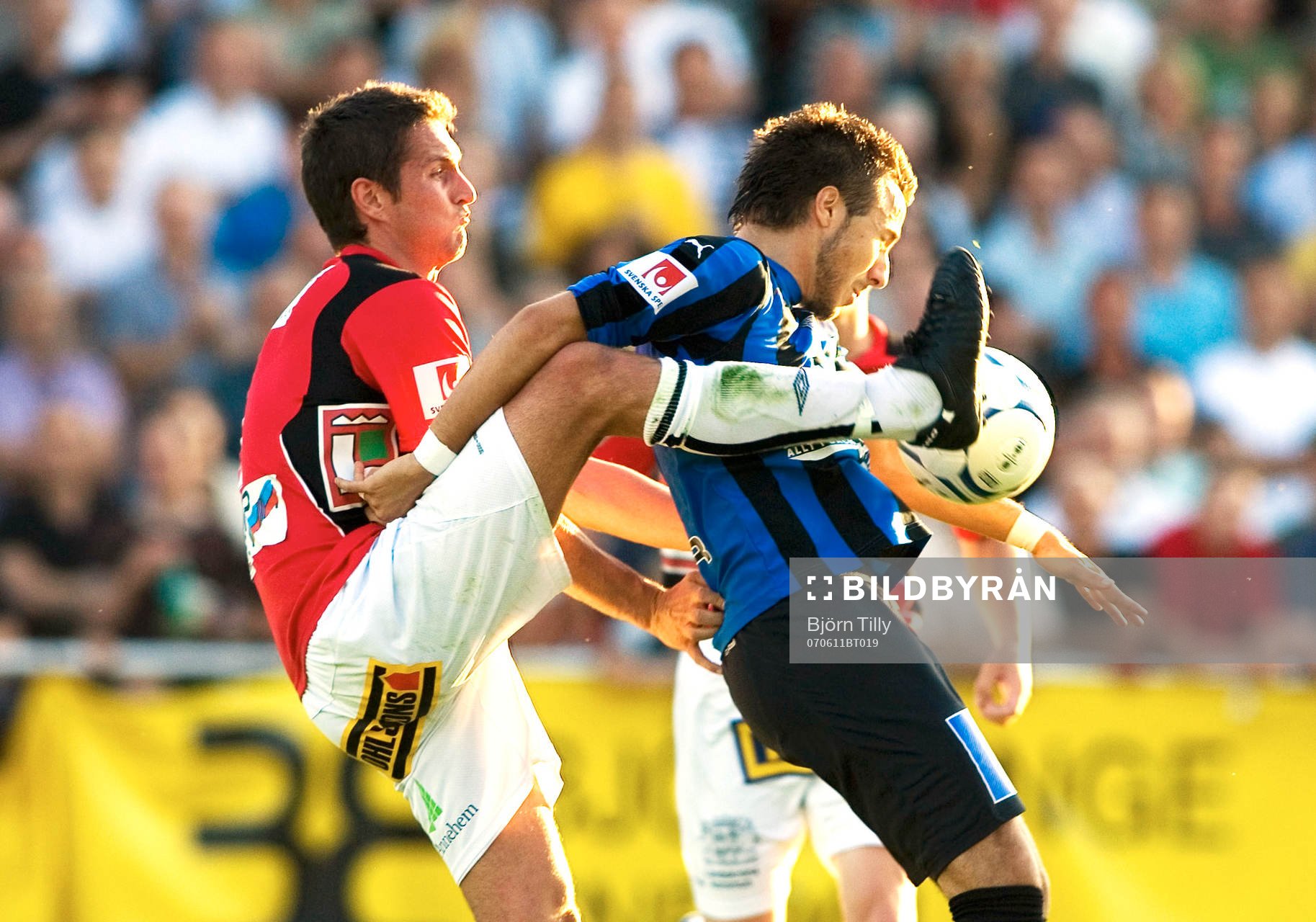 Andrew Kelly, Landskrona och Christopher Lundin, Sirius.      
