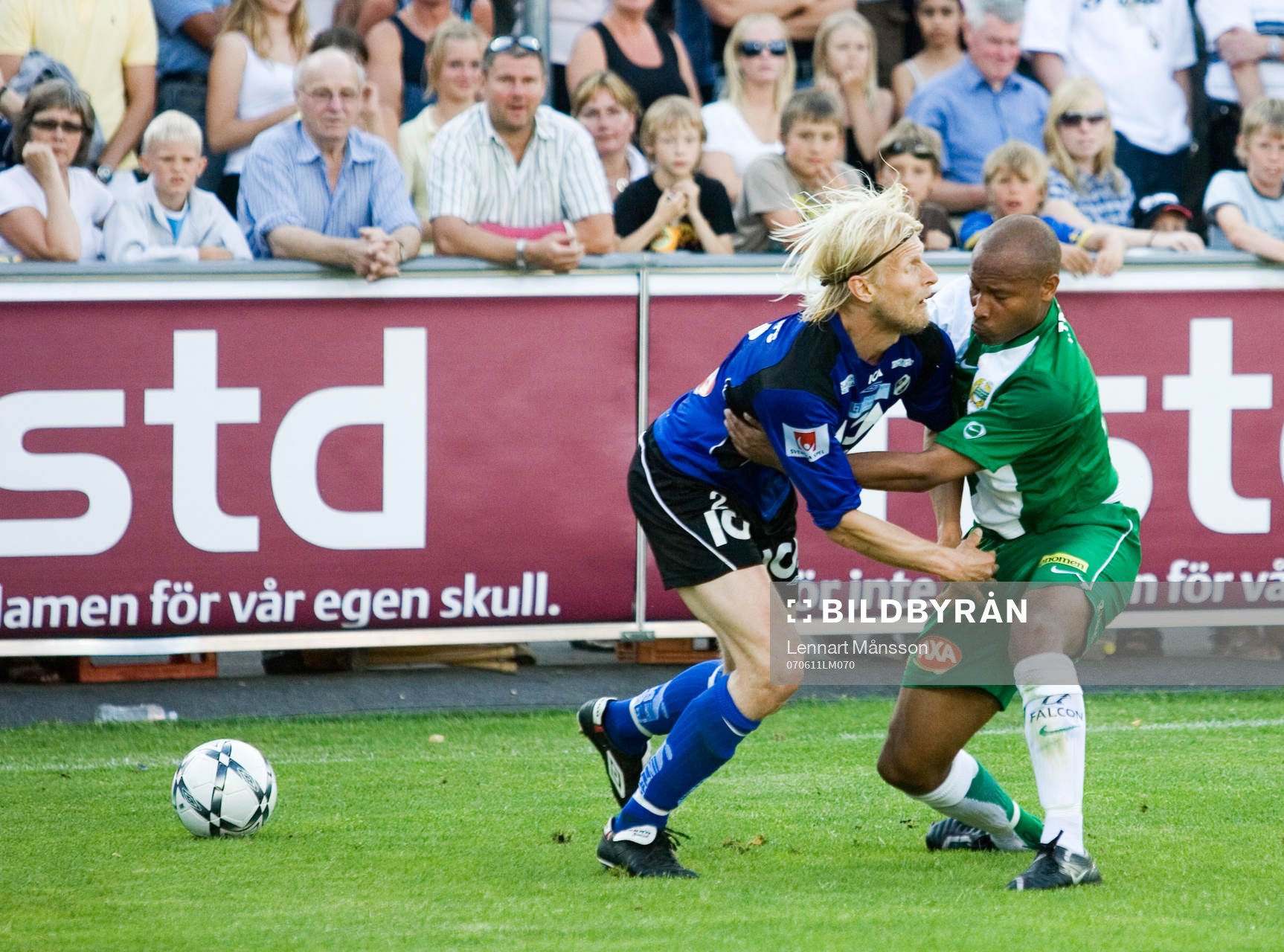 Per Johansson och Christian Traoré