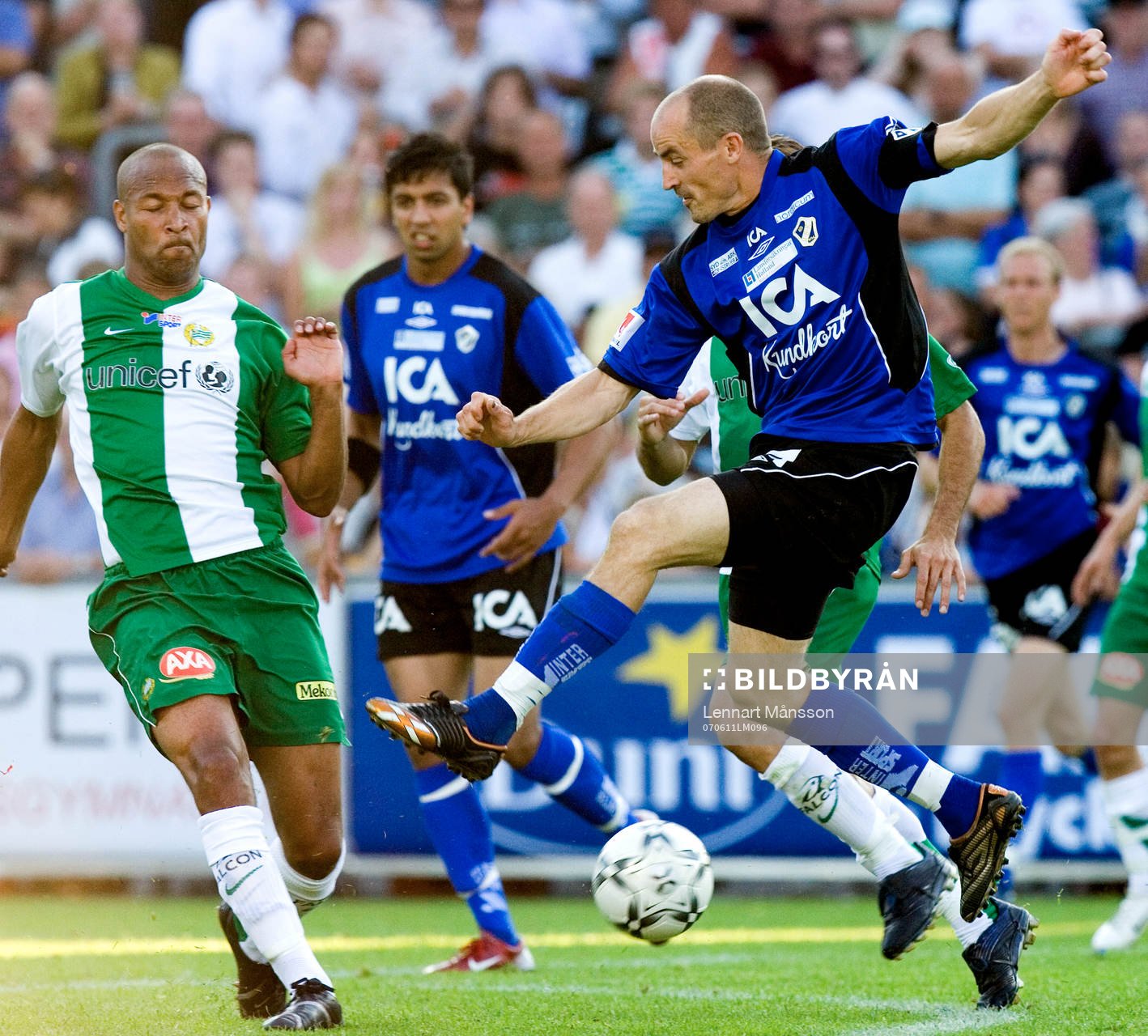 Magnus Arvidsson och Christian Traoré