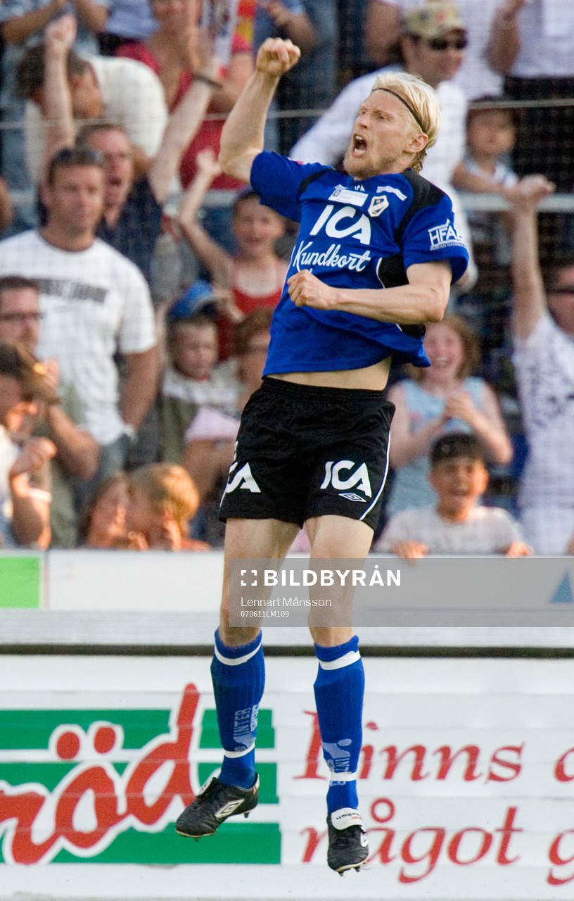 Per Johansson, jubel