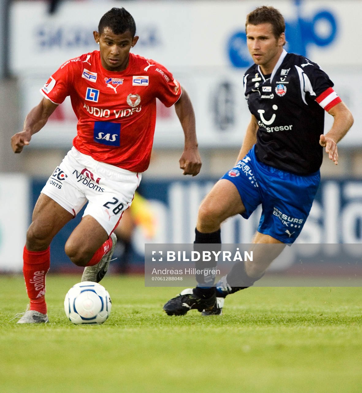 Andreas Jakobsson och Ari Da Silva Ferreira