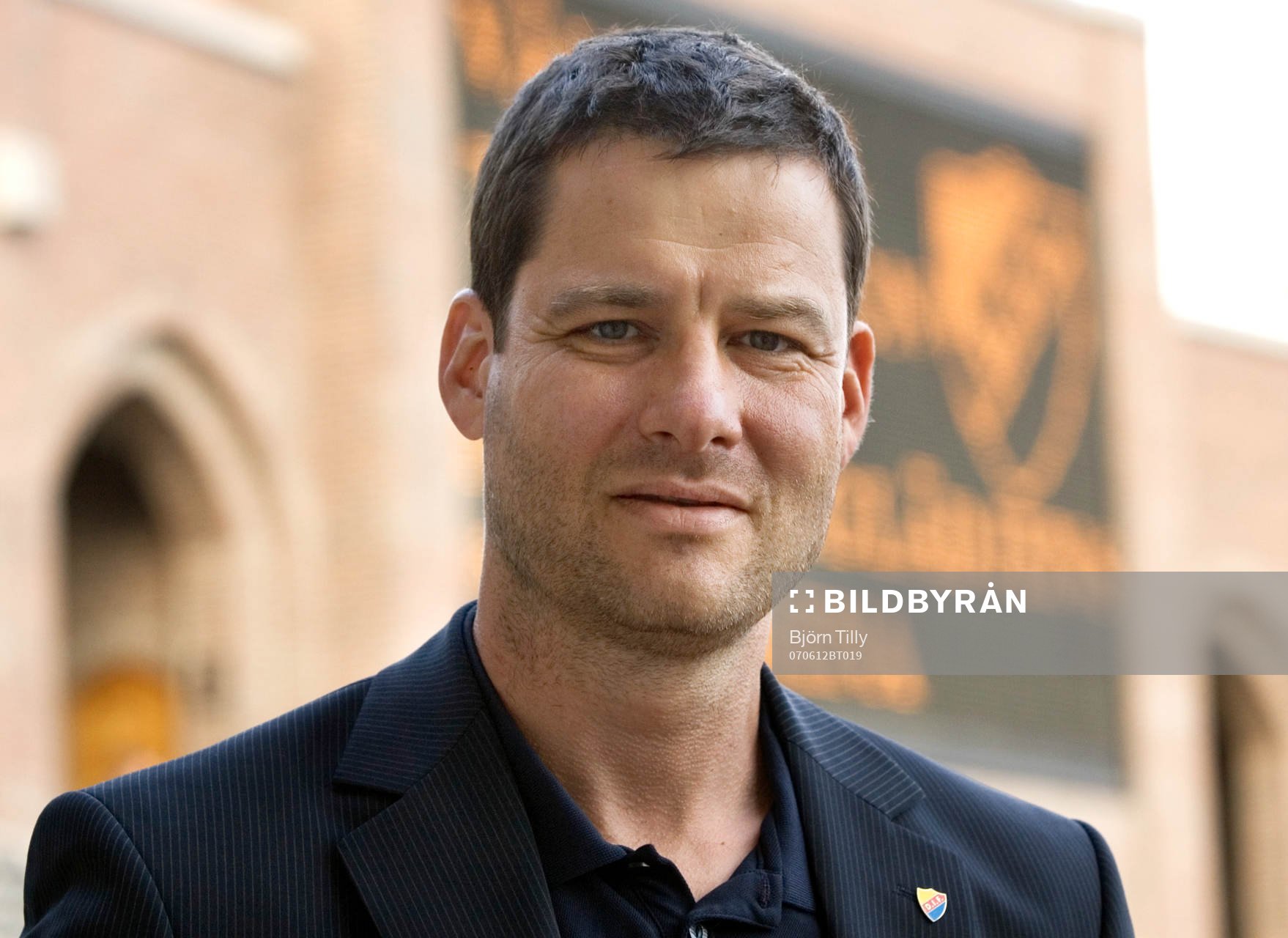 Jonas Riedel, presschef, Djurgården