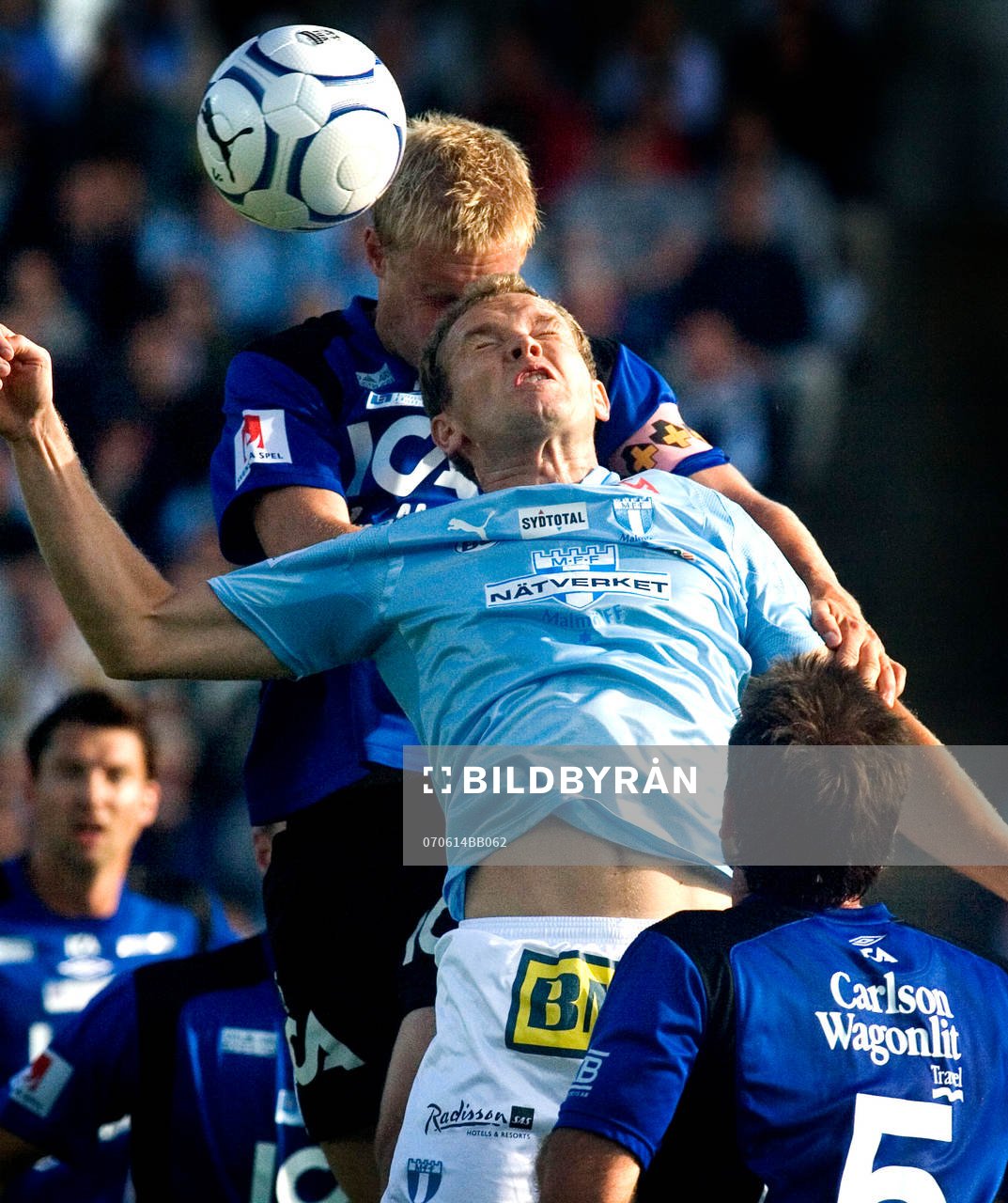  Jonatan Johansson, Malmö i nickduell.