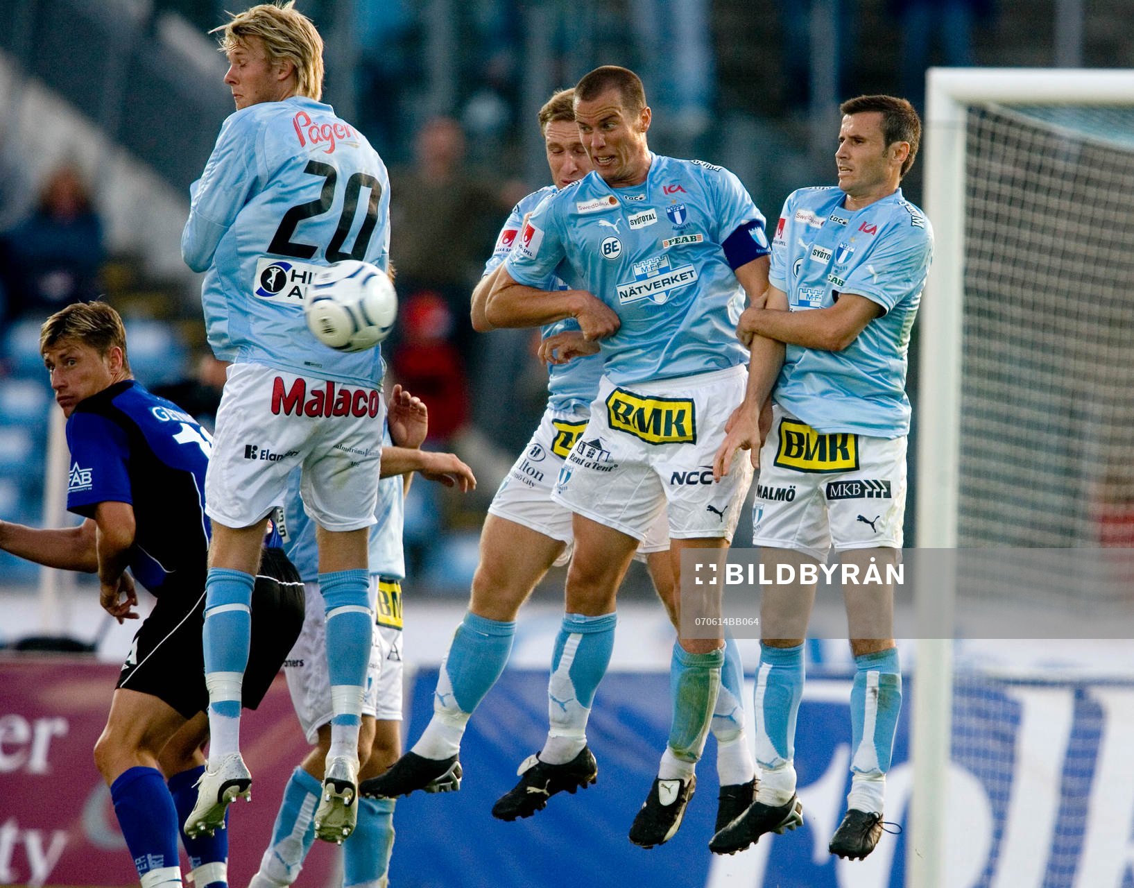 Ola Toivonen, Niklas Skoog, Daniel Andersson och Yksel