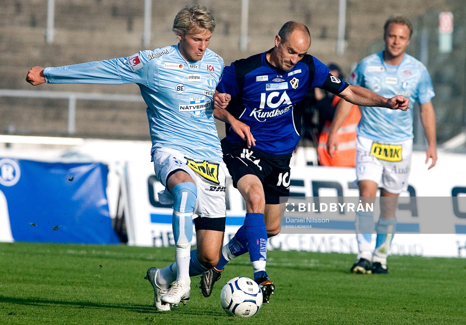 Ola Toivonen, Malmö och Magnus Arvidsson, Halmstad