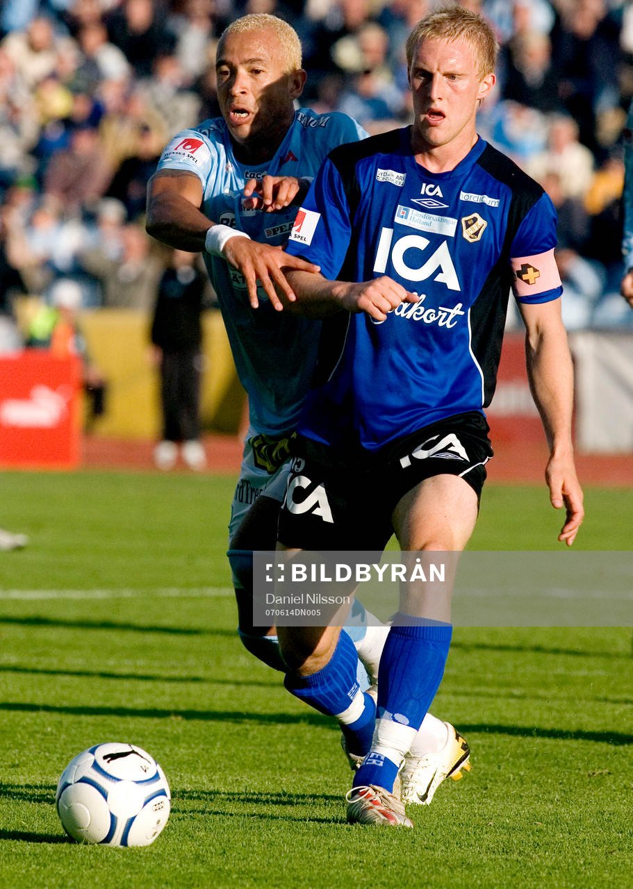 Junior, Malmö och Per Johansson, Halmstad