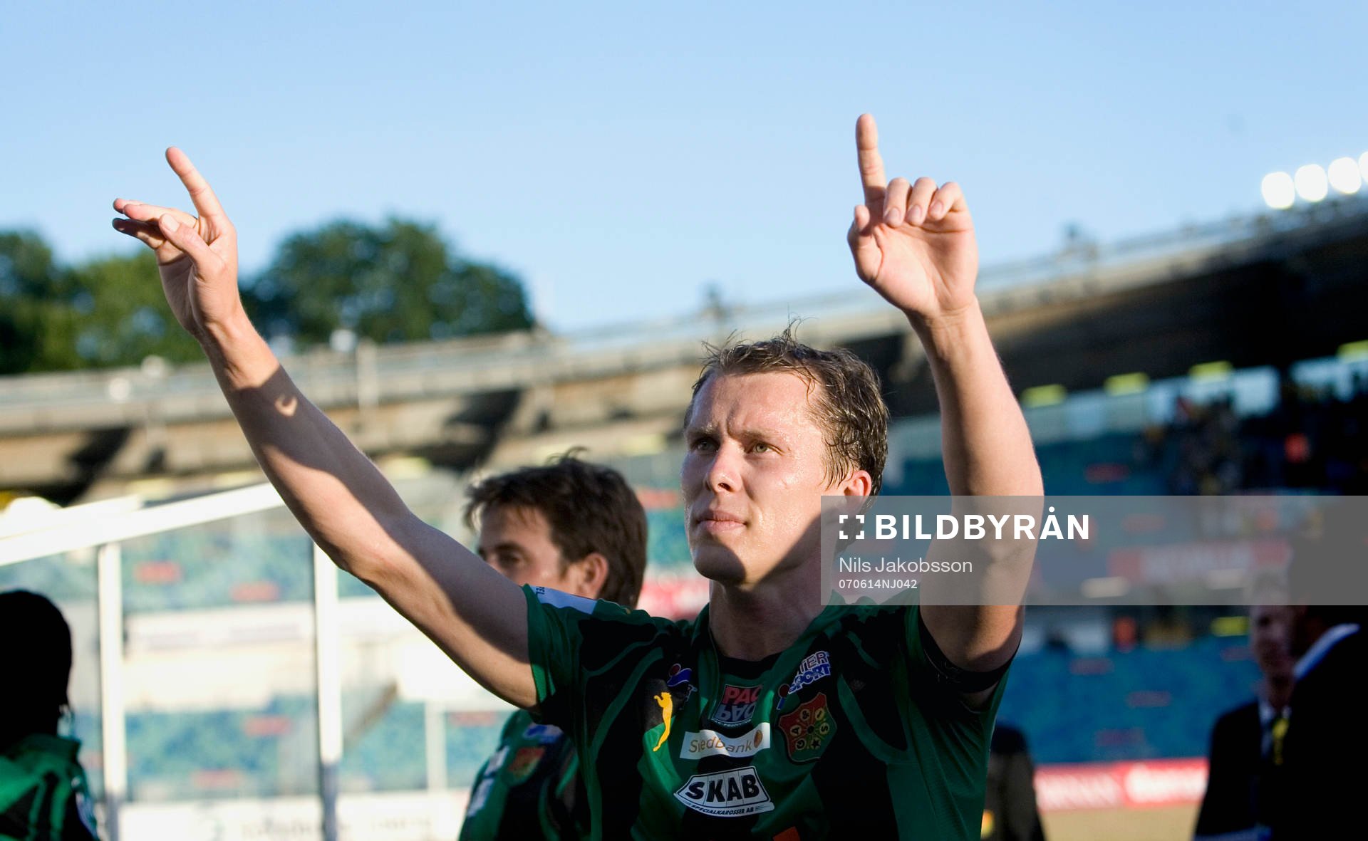 Fredrik Lundgren, GAIS, jubel