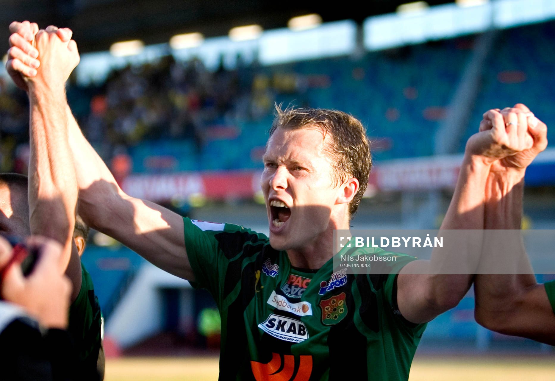 Fredrik Lundgren, GAIS, jubel