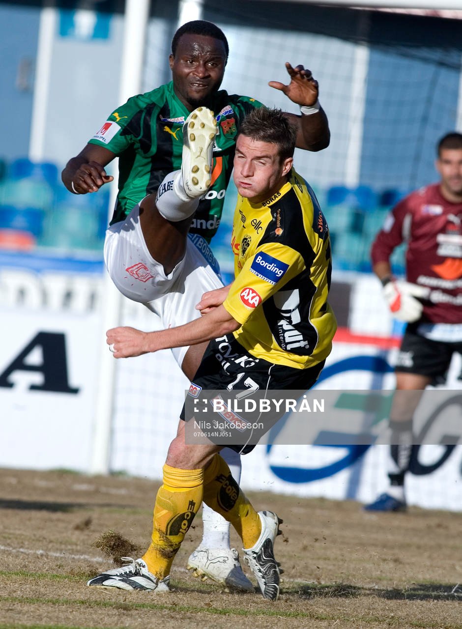 Ipke Ekong, GAIS, James Keene, Elfsborg