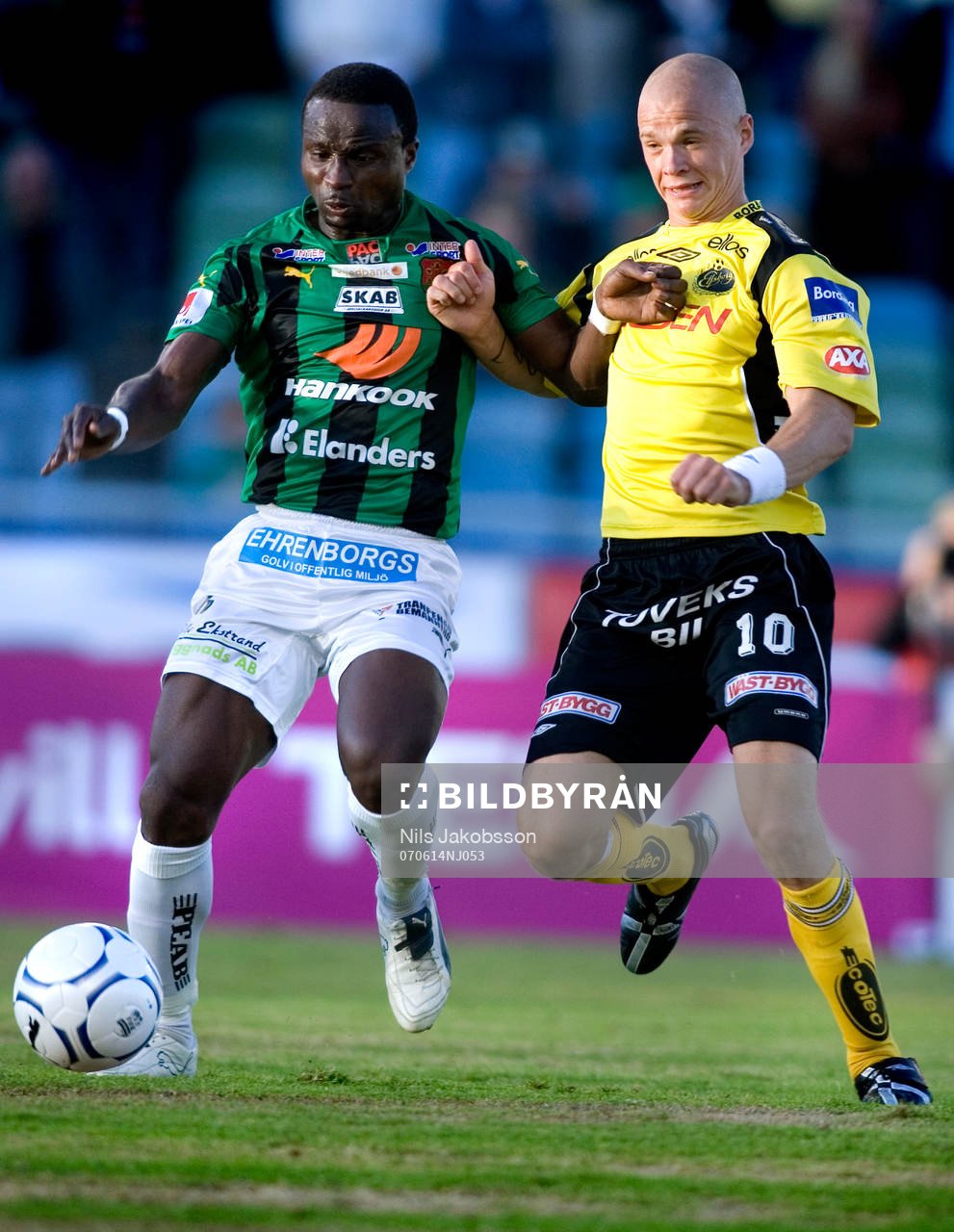 Ipke Ekong, GAIS, Samuel Holmén, Elfsborg
