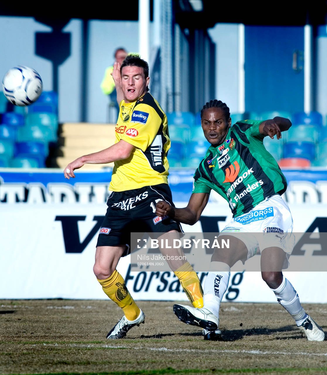 James Keene, Elfsborg, Rickard Ekunde, GAIS